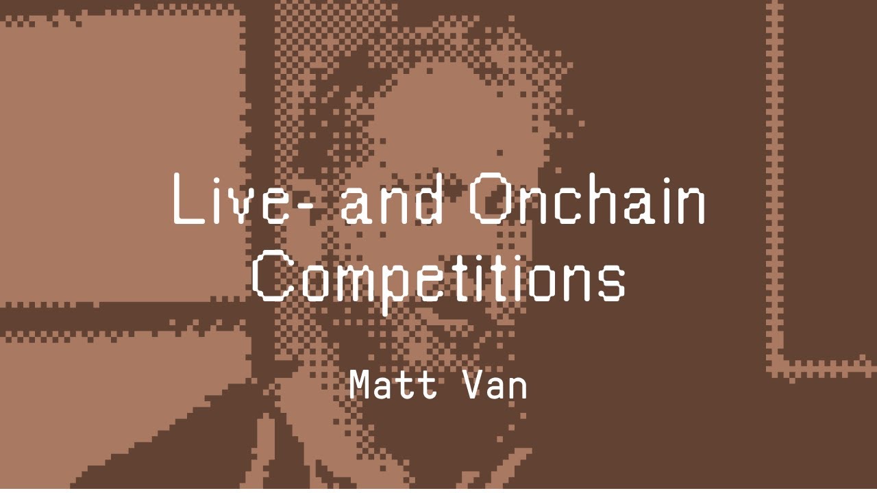 Game Design and Technical Decision-Making Onchain Competitions